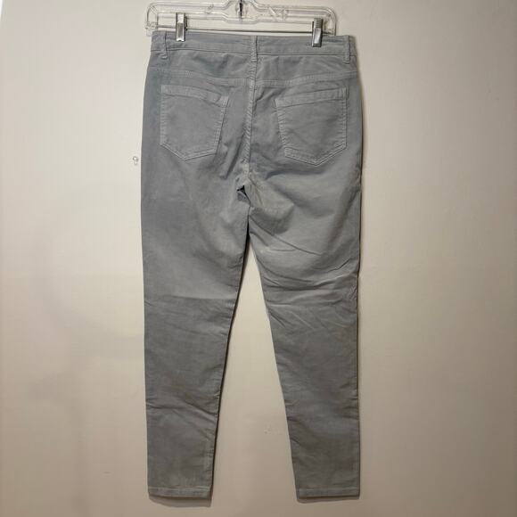 J McLaughlin Womens Size 4 Watson Velvet Jeans Silver Gray Pants Stretch Soft - Picture 7 of 7